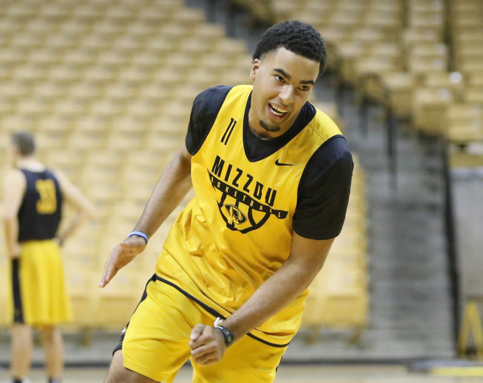 Mizzou basketball practice
